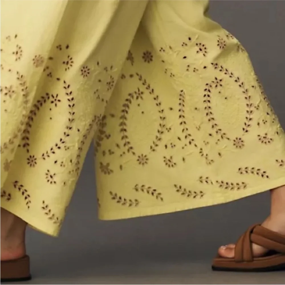 Anthropologie Yellow Jumpsuit - Picture 2 of 12